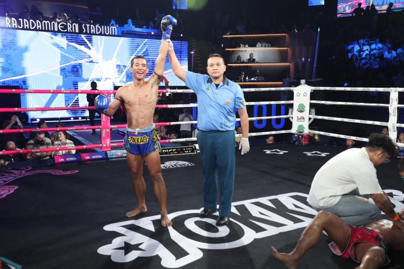 คู่ที่ 6 พิกัด 142 ปอนด์ เพชรภาคใหม่ เอฟ.เอ.กรุ๊ป ...แพ้น็อกยก 3... ดัง ศ.นิยมทรัพย์ คู่ที่ 6 พิกัด 142 ปอนด์ เพชรภาคใหม่ เอฟ.เอ.กรุ๊ป ...แพ้น็อกยก 3... ดัง ศ.นิยมทรัพย์