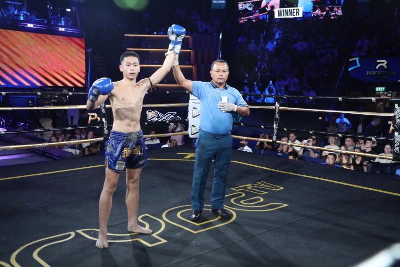 คู่ที่ 7 พิกัด 111 ปอนด์ สั่งฟ้า ใต้คู้บอน ...แพ้คะแนน... ทัพหน้า ส.เปรมบุตร