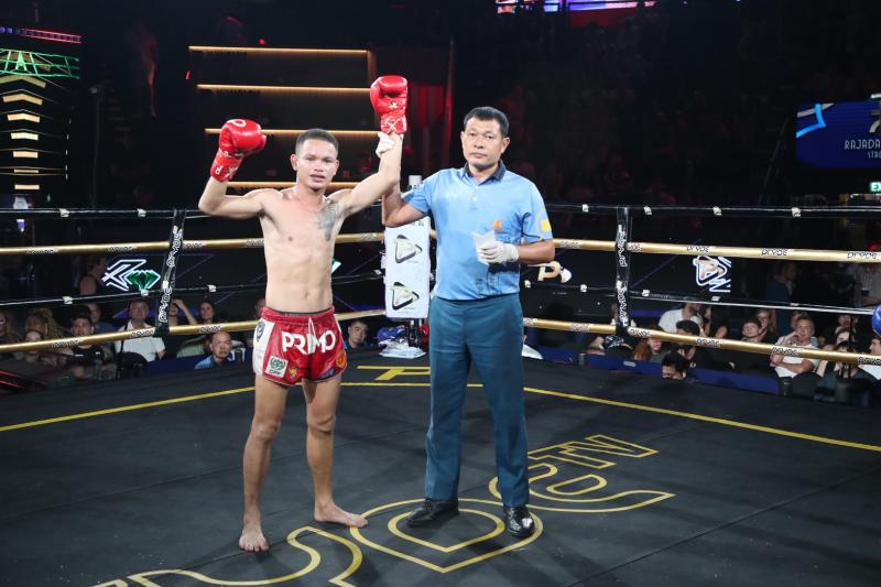 คู่ที่ 7 พิกัด 112 ปอนด์ สั่งฟ้า ใต้คู้บอน ...ชนะคะแนน... เพลง เอราวัณ